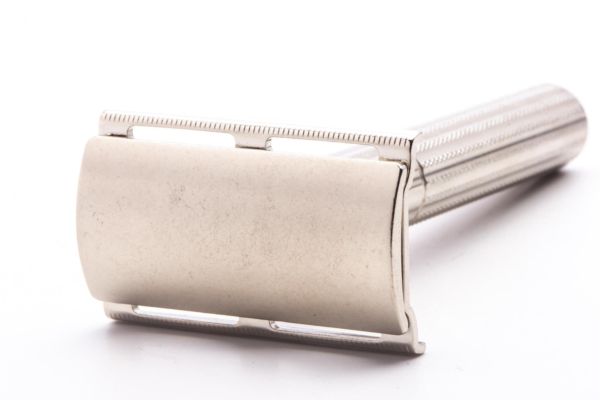 1939-47 Gillette '1932' Fat Handle Tech Double Edge Safety Razor | Fac ...