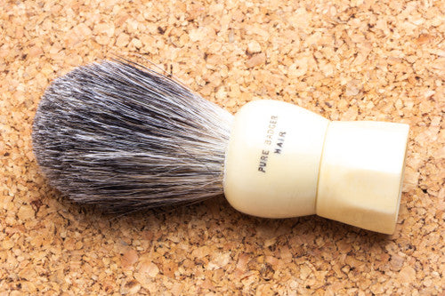 Vintage Restored Pure Badger Brush | Made In Canada
