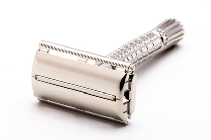 1966 L4 Gillette Flare Tip Super Speed Safety Razor | Factory  Nickel Revamp