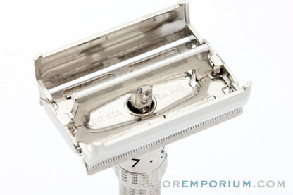 1965 Gillette Slim Adjustable TTO DE Safety Razor K1