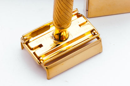 1940's Gillette British Aristocrat  No 21 Set 24K Revamp