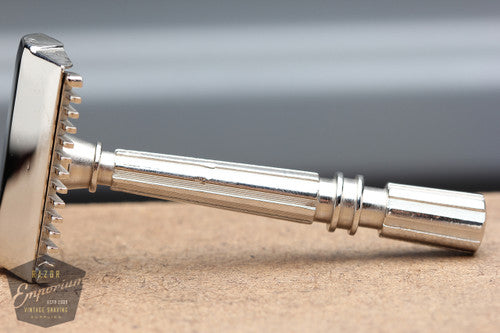 Gem 1930's TTO Micromatic Single Edge Safety Razor * Revamped in Nickel