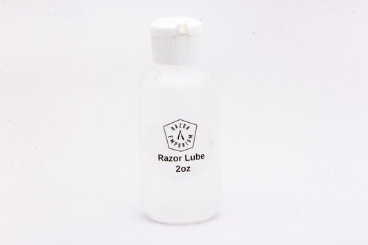 2oz Razor Lubrication Oil for New & Vintage Straight + Safety Razors