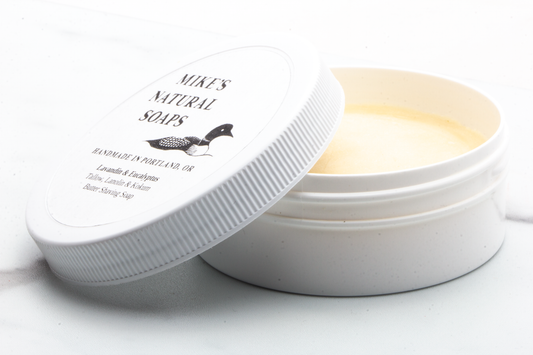 Mike's Natural Soap | Lavandin & Eucalyptus Shaving Soap