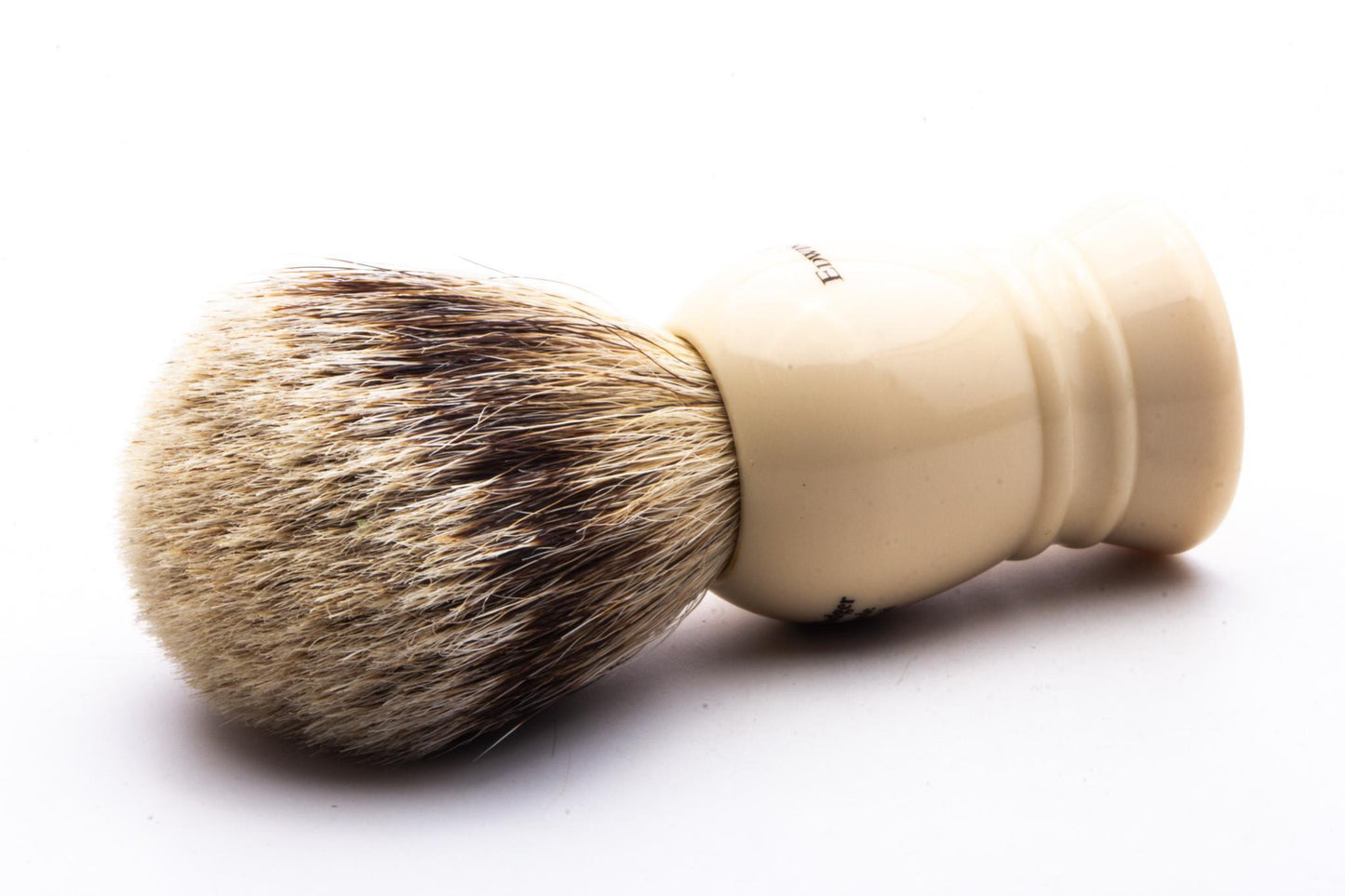 Edwin Jagger | Faux Ivory with Silvertip Badger Knot