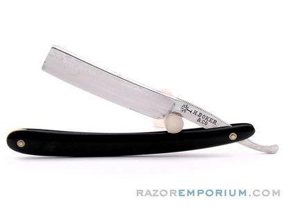 5/8" H. Boker Square Point Straight Razor   | Made in Germany