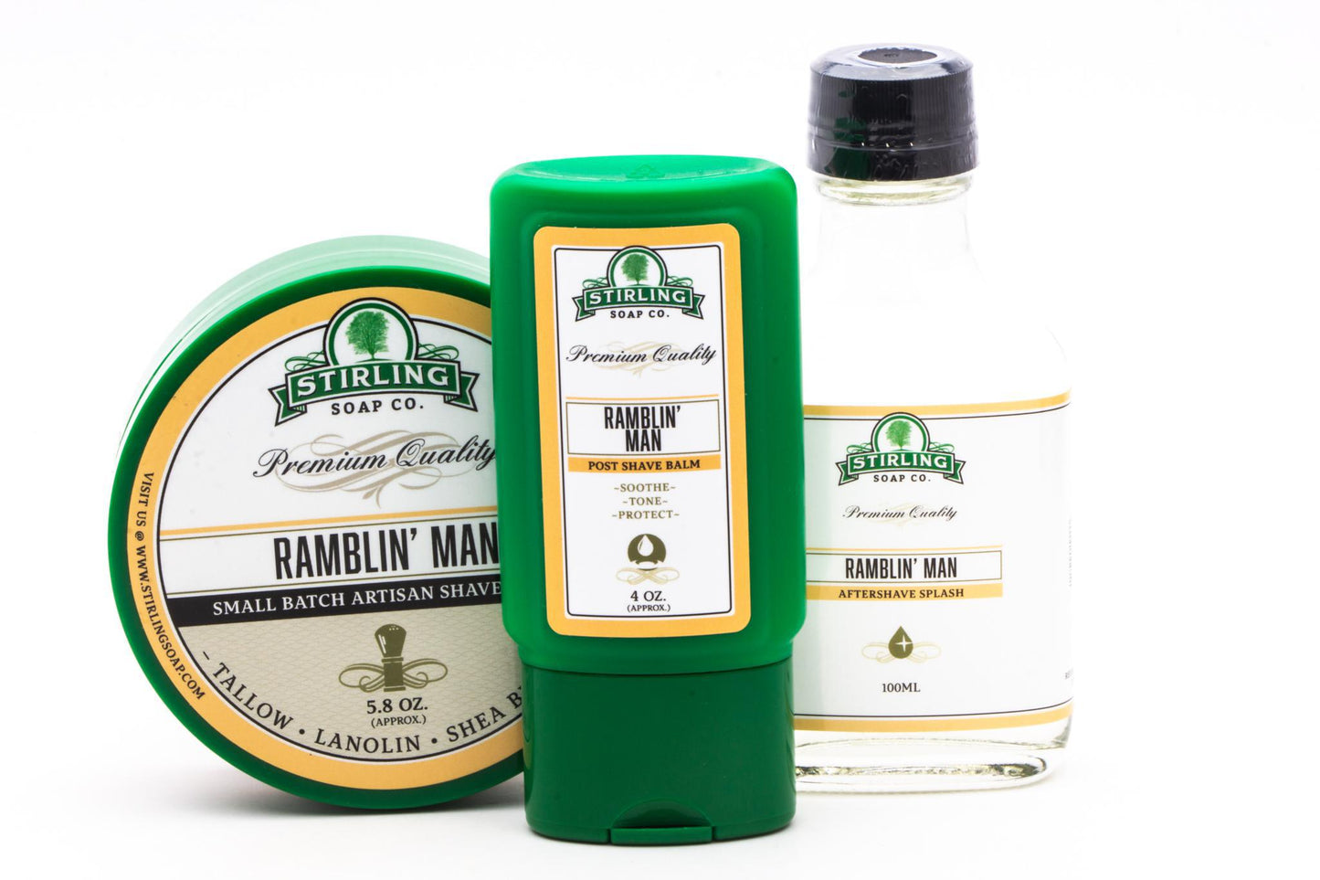 Stirling Soap Co. | Ramblin' Man Shave Soap