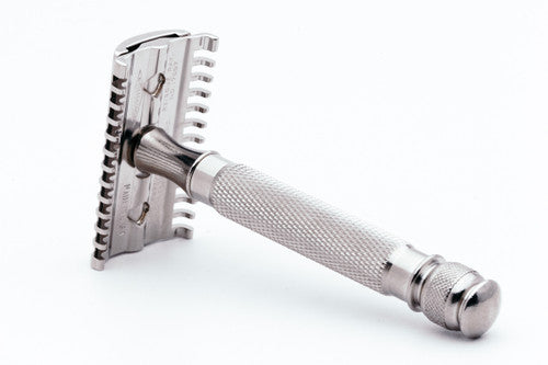 1930s Gillette Goodwill DE Safety Razor | Factory Nickel Revamp