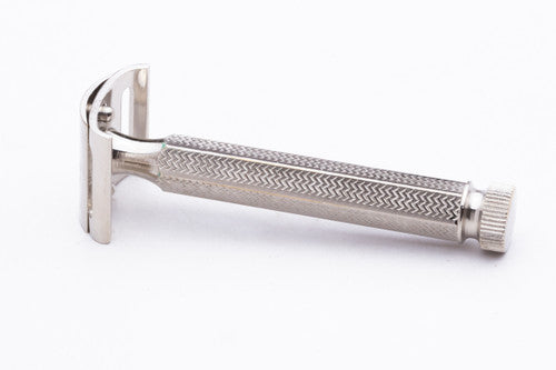 1970's Dorko Mustache & Eyebrow DE Safety Razor Travel Set