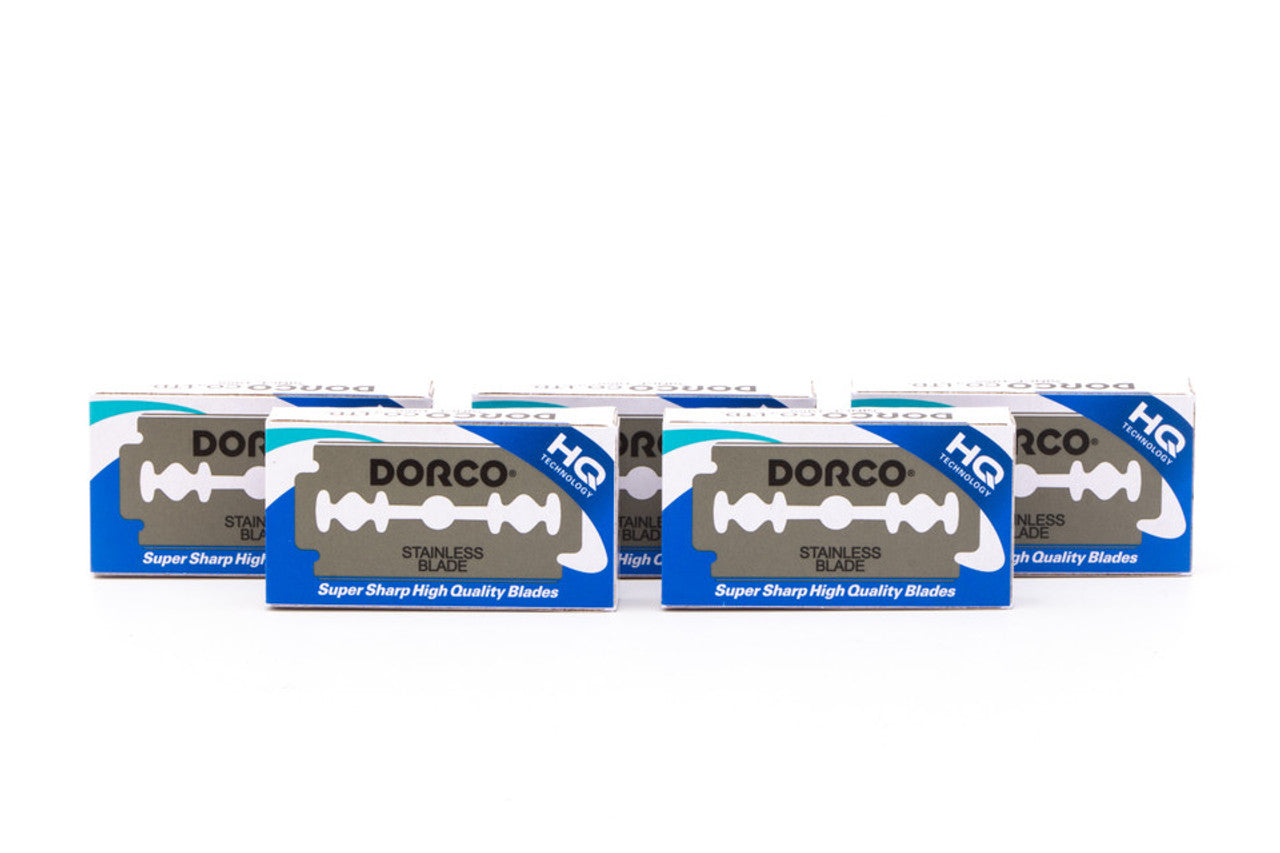 Dorco Platinum HQ (Blue) Double Edge (DE) Blades