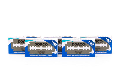 Dorco Platinum HQ (Blue) Double Edge (DE) Blades