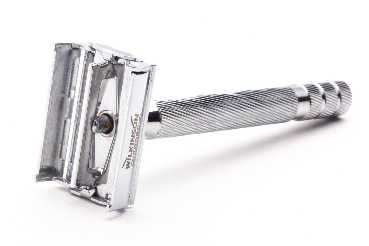 Wilkinson Sword | Long Handle Barber Pole TTO Double Edge Safety Razor | Used