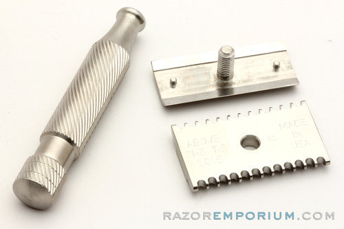 Above the Tie Atlas 2015 R2 Stainless Steel Safety Razor