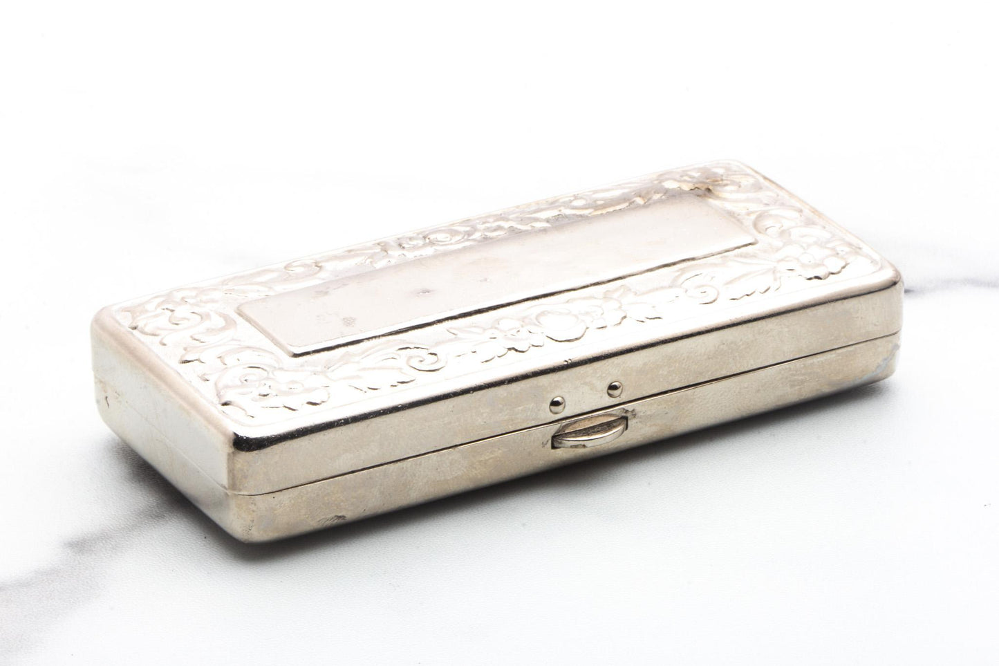 1909 Gillette ABC Pocket Edition Ball End Double Edge Safety Razor with Floral Case | Original Condition
