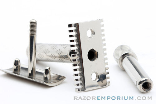 1920's Gillette New Improved Richwood Safety Razor Set | Nickel Revamp