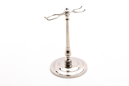 Two Piece Chrome Razor Stand