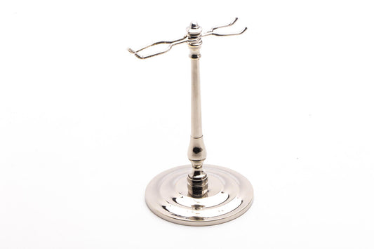 Two Piece Chrome Razor Stand