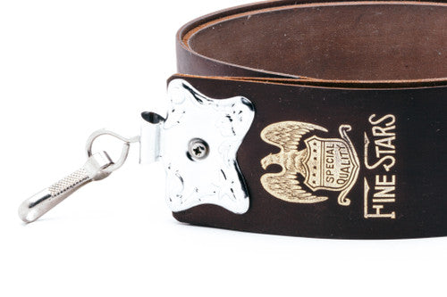Vintage "Fine Stars" Leather Strop