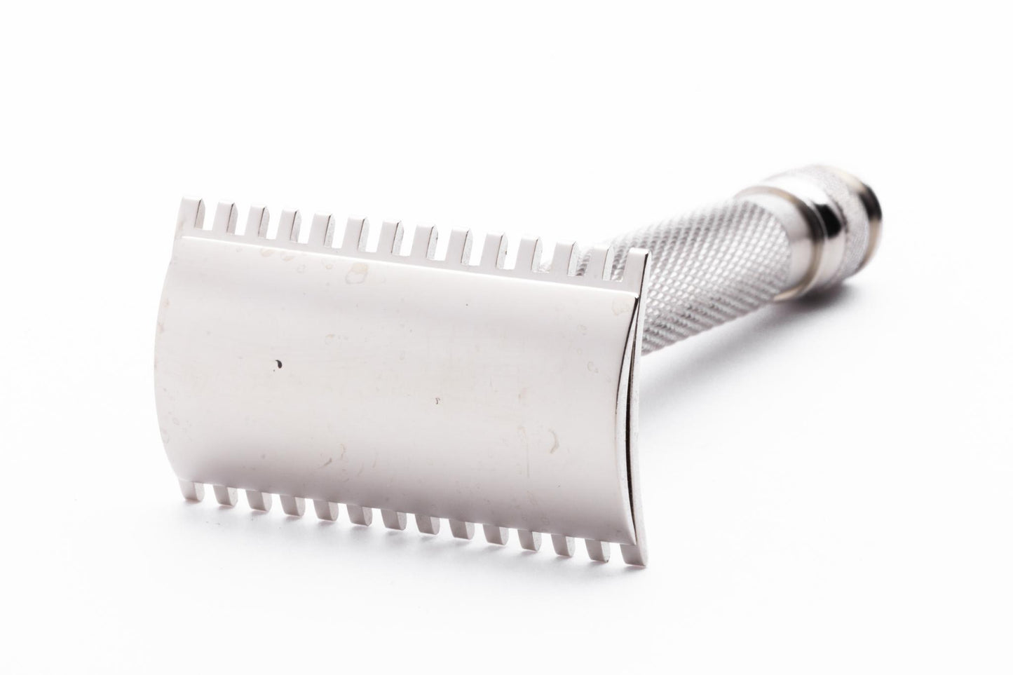 Open Comb Double Edge Safety Razor With Replica Handle | Factory Nickel Revamp