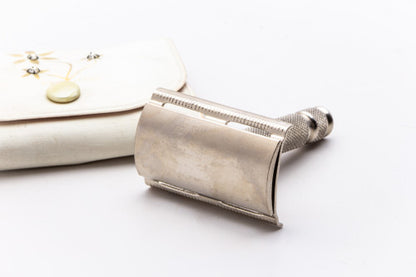 German Three Piece Ball End Razor Set With Blades