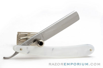 5/8" Dovo Solingen 41 Inox Faux Mother of Pearl Straight Razor Shave Ready