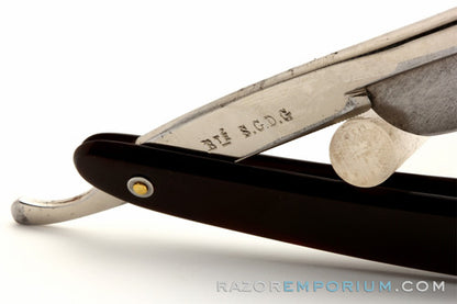 5/8" L. Rastel Coiff. Carpentras No. 5 Frameback Straight Razor | France