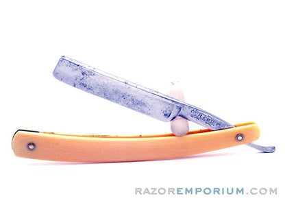 9/16'' W.H. Sample & Sons "Our Chief" Capitol Straight Razor | Albany, New York