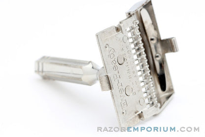 1930's Gem Minute Man Metal Wall Hanger with Single Edge Razor