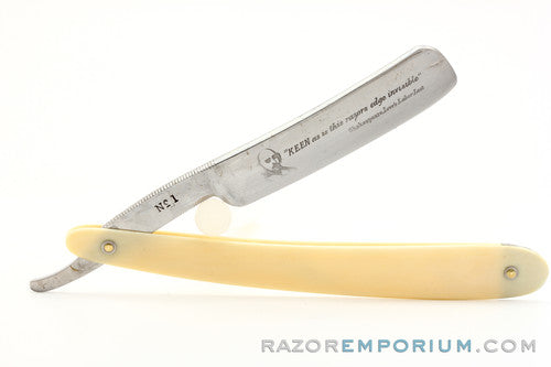 5/16 George Butler Complete Set Straight Razors (4) | William Shakespeare | Sheffield England