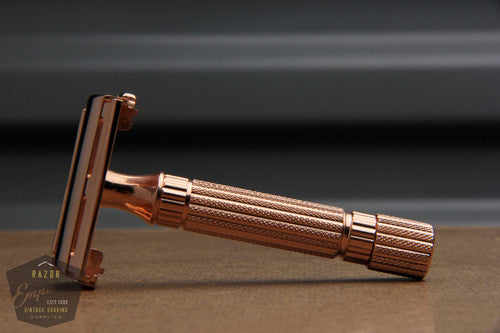 Gillette 1940's Aristocrat ** Rose Gold REVAMPED