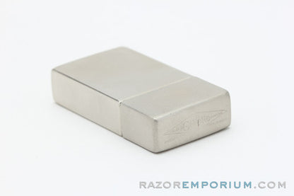 1920s Gillette Blade Bank | Satin Nickel Revamp