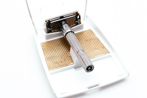 1963 I1 Gillette Slim Adjustable DE Safety Razor Set | Original Condition