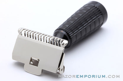 1940's Gem Junior Fat Handle SE Safety Razor - Factory Nickel Revamp