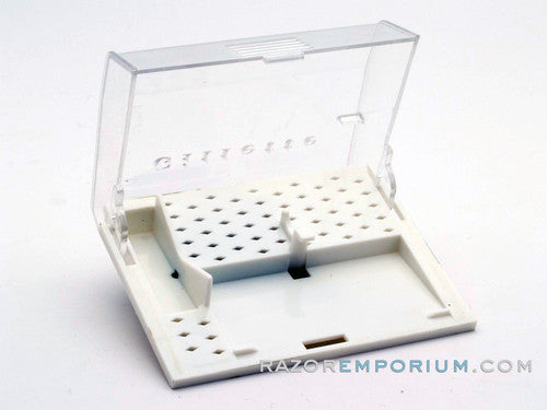 Speed DE Safety Razor White Case Only
