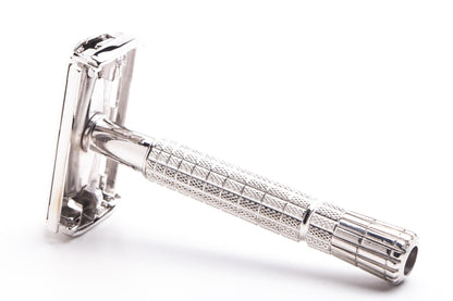 1960 F2 Gillette Flare Tip Super Speed Double Edge Safety Razor | Rhodium Revamp