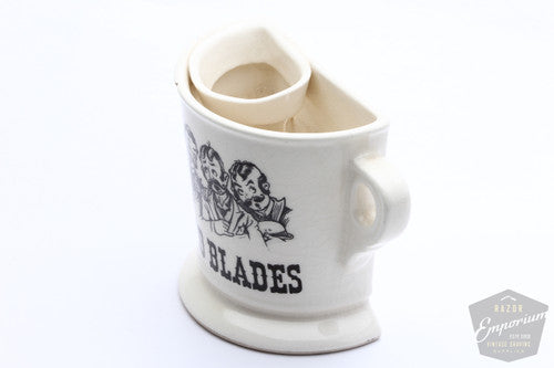 Gay Old Blades Ceramic Shaving Mug - Goms of California