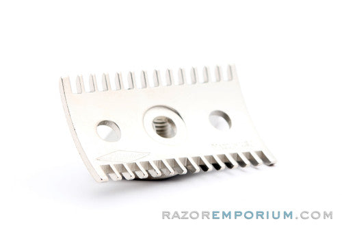 1920's Gillette Old Type Cap & Guard | Satin Nickel Revamp - Universally Threaded