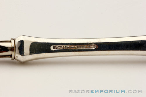 1978 Y3 Atra Sterling Silver Handle Cartridge Razor Reed & Barton