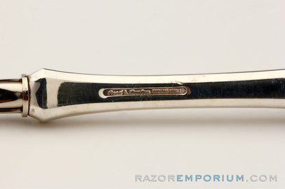 1978 Y3 Atra Sterling Silver Handle Cartridge Razor Reed & Barton