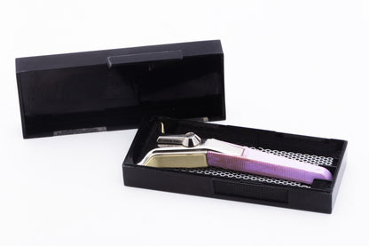 1971 R3 Gillette Purple Techmatic Razor Set | Original Condition