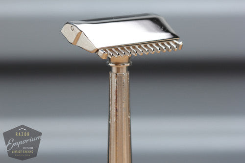 Gem 1930's TTO Micromatic Single Edge Safety Razor * Revamped in Nickel