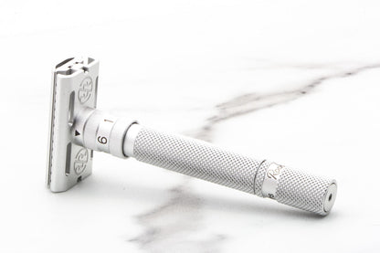 Rockwell Razors | SETPOINT Silver Aluminum Adjustable Safety Razor
