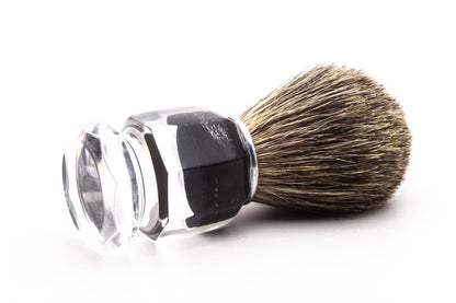 Restored Acrylic Handle Best Badger Shaving Brush