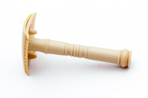 1920's Tuskeloid Open Comb Double Edge Safety Razor