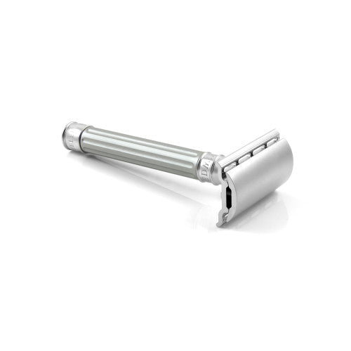 Edwin Jagger 3ONE6 Stainless Steel Safety Razor - Silver