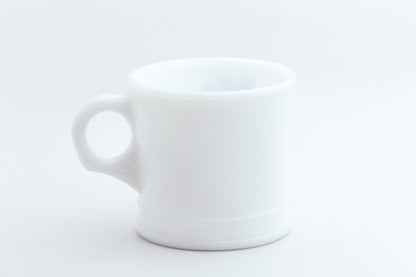 Surrey Milk Glass Shaving Mug - Cadillac 1903