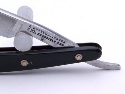 5/8" George Wostenholm & Son Straight Razor Barber's Notch | Sheffield, England