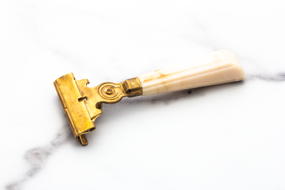 1950s Eversharp-Schick Gold Single Edge Complimentary Injector Razor Set | Original Condition