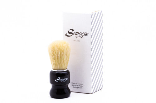 Semogue Torga-C5 Cerda Premium Boar Shaving Brush (Jet Black)
