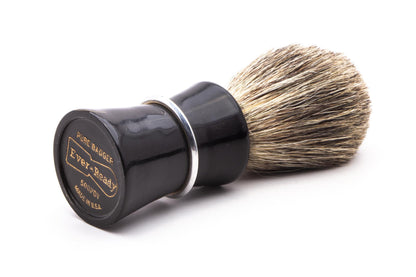 Vintage Restored | Ever-Ready Black & Silver Shaving Brush